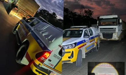 Motorista é preso por adulterar placas de caminhão em Arcos