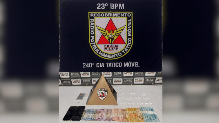 Suspeito de tráfico é detido com cocaína e crack em Divinópolis