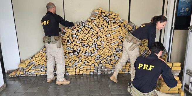 Apreensões de maconha crescem 40% nas rodovias federais de Minas em 2025