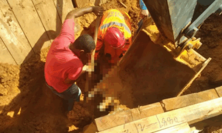 Desmoronamento em obra de esgoto causa morte de trabalhador em Minas Gerais