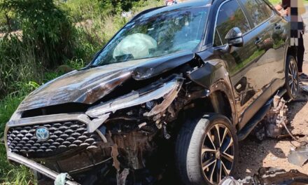 Colisão envolvendo quatro veículos deixa um morto e cinco feridos na MG-170, em Lagoa da Prata