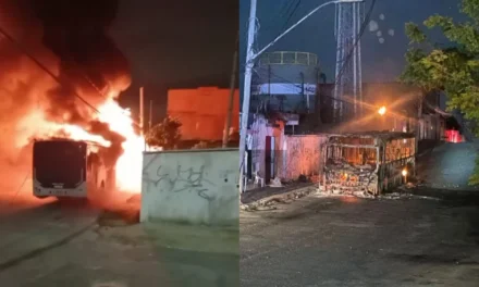 Facção incendeia ônibus em Venda Nova e envia carta com ameaças: “Vamos queimar BH inteira”
