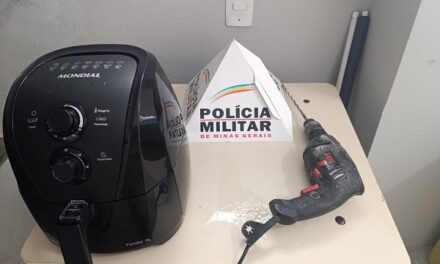 PM recupera objetos furtados e prende suspeito em Formiga