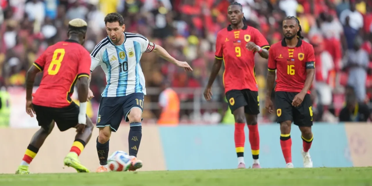 Messi é ovacionado em Luanda e Argentina encerra temporada com vitória sobre Angola