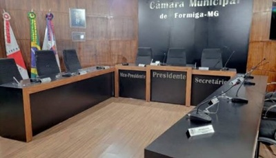 Pauta da 41ª reunião da Câmara Municipal de Formiga é divulgada