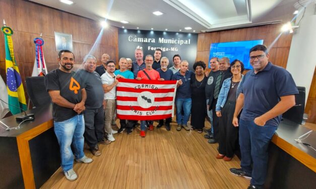 Futuro e preservação do “Formiga Tênis Clube’’ é tema de audiência pública na Câmara Municipal de Formiga