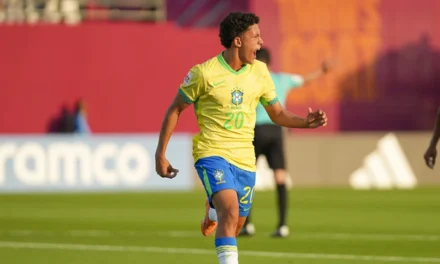 Brasil goleia Indonésia e garante vaga nas oitavas do Mundial Sub-17; Felipe Morais brilha novamente