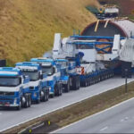 Supercarreta com carga de 850 toneladas será escoltada pela PMMG na BR-354 neste sábado (8)