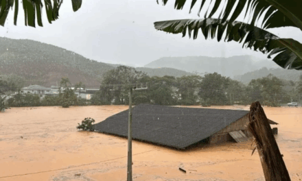 Temporais provocam danos em Santa Catarina e levam cidades a decretar emergência