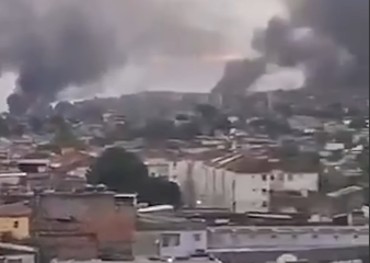 Confronto fecha Avenida Brasil durante Operação Barricada Zero no Rio