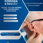 Prefeitura de Formiga realiza mutirão regional para reduzir fila de espera por aparelhos auditivos do SUS