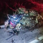 Dois homens morrem em acidente na BR-494 em São Sebastião do Oeste